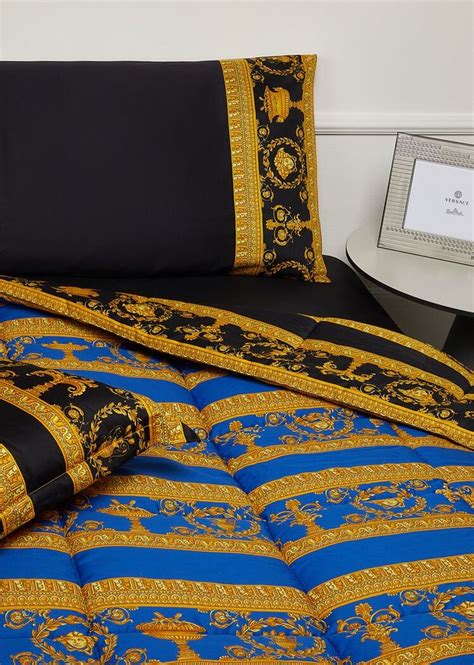 versace baroque print reversible comforter|Versace Luxury Bedding .